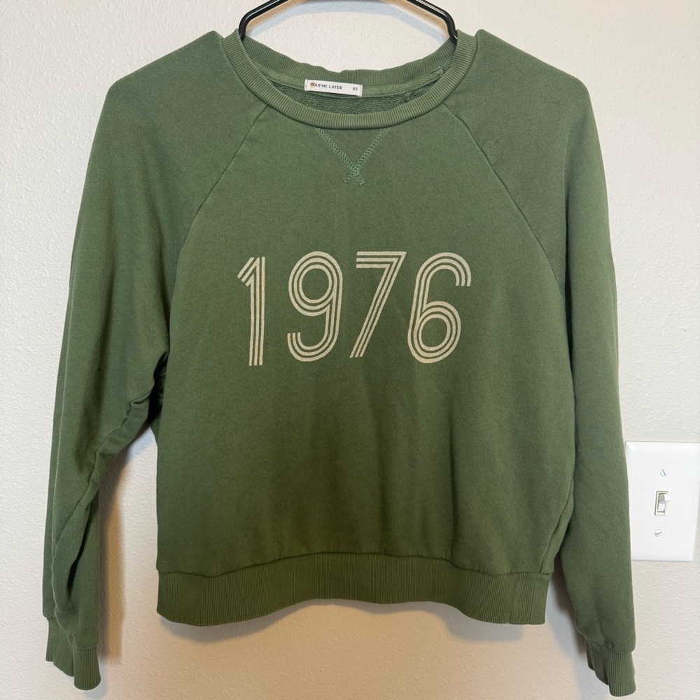 Marine Layer 1976 Sweatshirt Size X Small